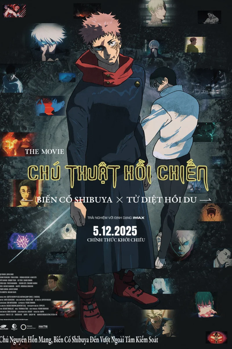 Phim Chú Thuật Hồi Chiến: -BIến Cố Shibuya x Tử Diệt Hồi Du-